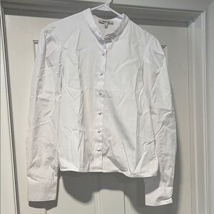 NWT Madewell White Button-Up Shirt